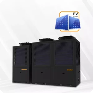 commerciële lucht-water-warmtepomp R290 75KW PV direct aangedreven