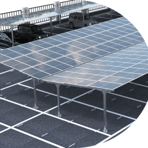 Solar Carport Strix 8 auto's 29.16 KW 6360-20349-3000