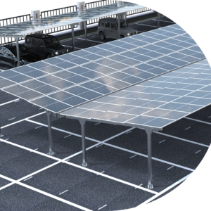 Solar Carport Strix 4 auto,s 14.58 KW 6360-10349-3000