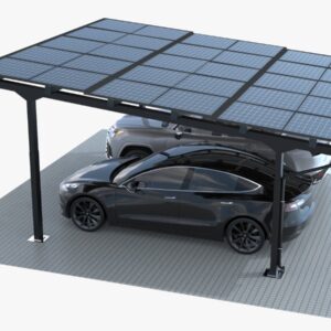 Solar Carport Vela dubbel 8.025 KW 6360-5735-2250